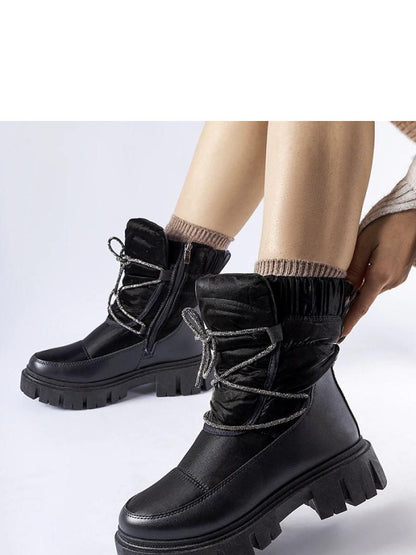 Moon boots Solea, Model 204722, Negru