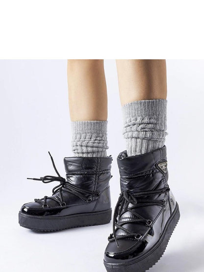 Moon boots Solea, Model 204744, Negru