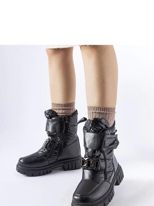 Moon boots Solea, Model 204814, Negru