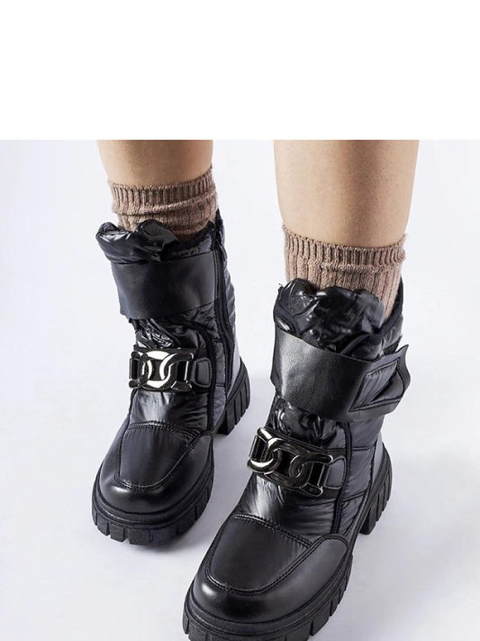 Moon boots Solea, Model 204814, Negru