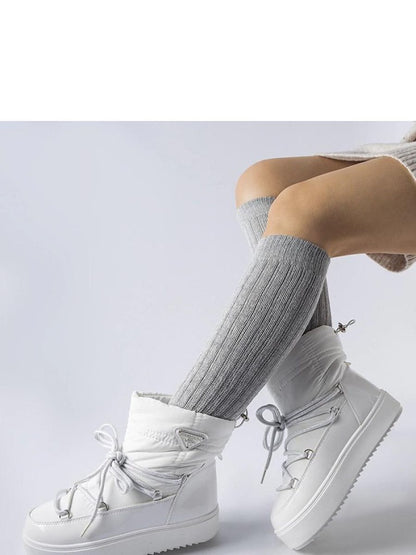 Moon boots Solea, Model 204825, Alb