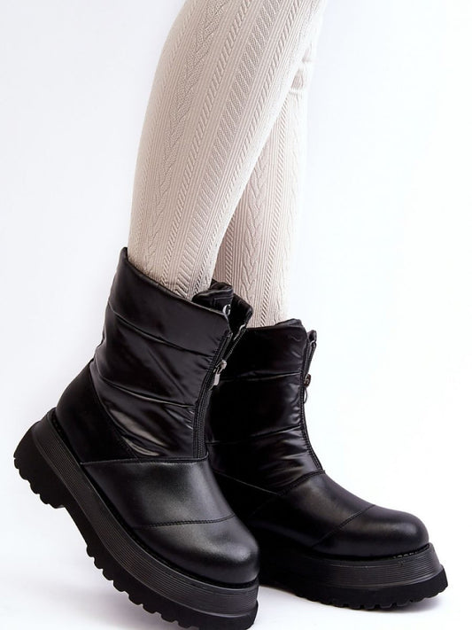 Moon boots Step in style, Model 188596, Negru