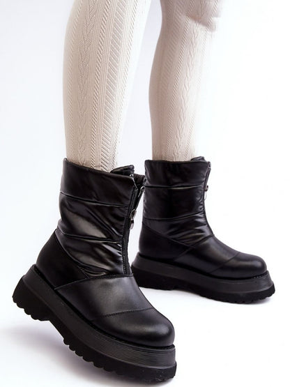 Moon boots Step in style, Model 188596, Negru