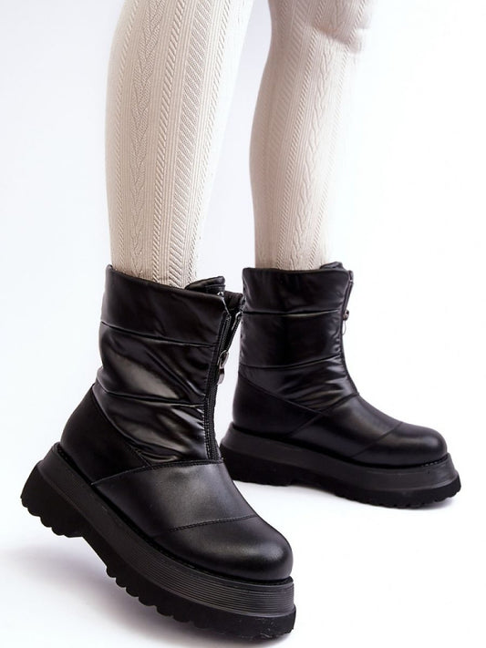 Moon boots Step in style, Model 188596, Negru
