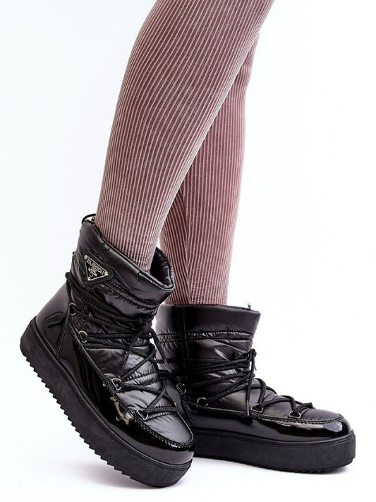Moon boots Step in style, Model 189414, Negru