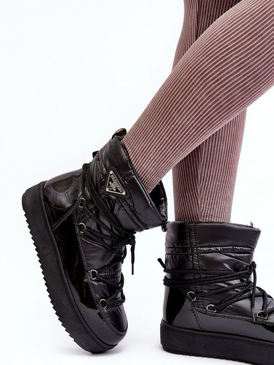 Moon boots Step in style, Model 189414, Negru