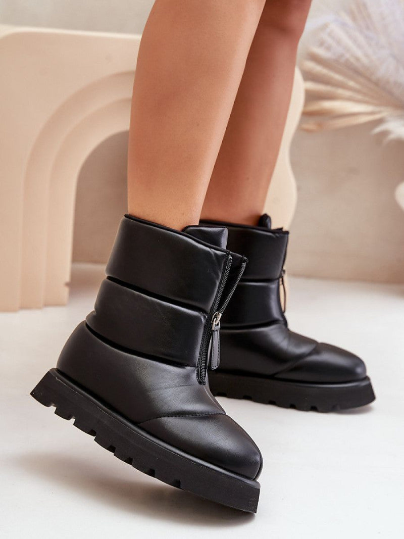 Moon boots Step in style, Model 203545, Negru