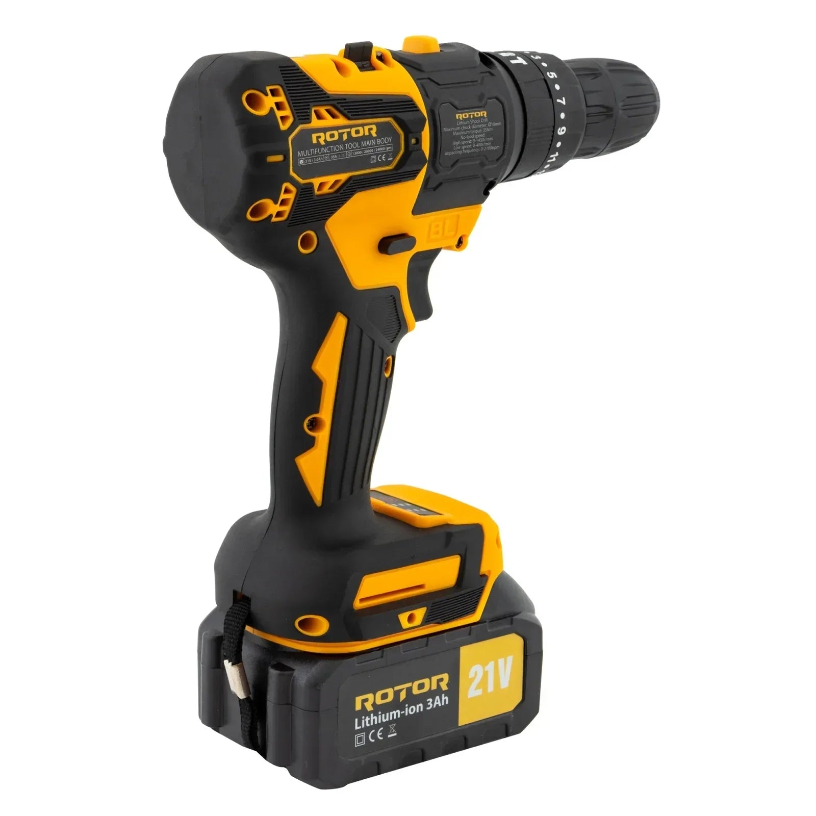 Multifunctional 5 in 1 cu doi acumulatori ROTOR RTS2, 24000 rpm, 21V/3Ah, Brushless - 221.ro