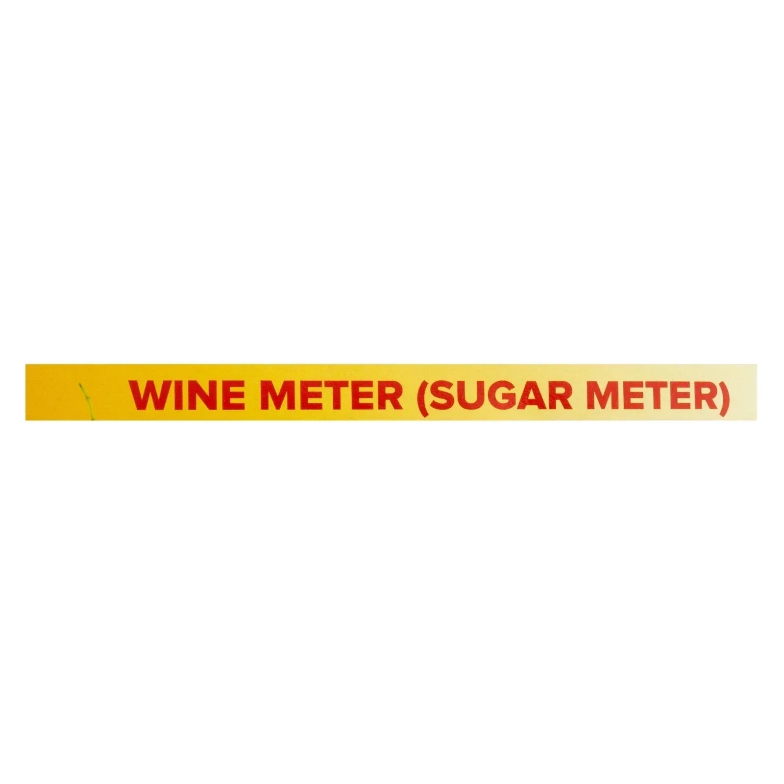 Mustimetru (Zahărmetru) din sticlă 0–18° alcool / 0–25% zahăr - 221.ro