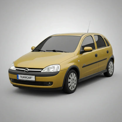 Ștergătoare Opel Corsa C 5 uși (2000–2009) TeamCar® – Flat | Set față
