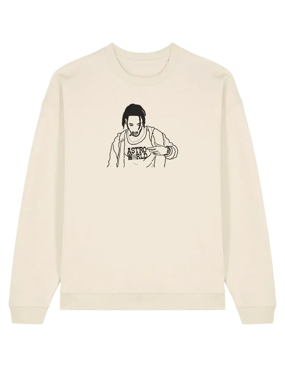 Astro world sweatshirt Travis Scott