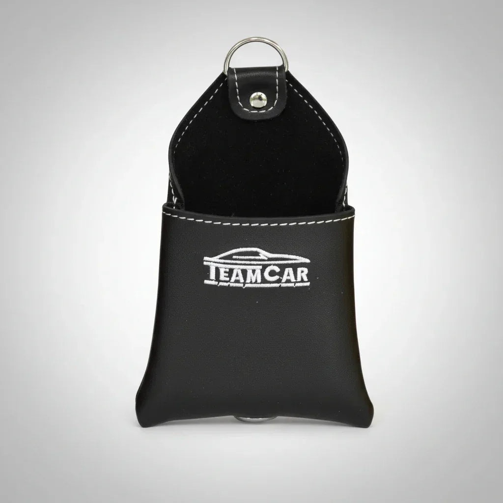 Organizator Auto Multifuncțional din Piele TeamCar – Buzunar Depozitare Grilă Ventilație