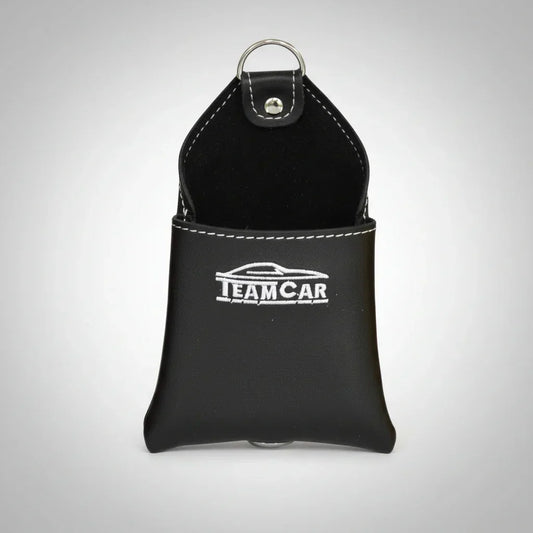 Organizator Auto Multifuncțional din Piele TeamCar – Buzunar Depozitare Grilă Ventilație