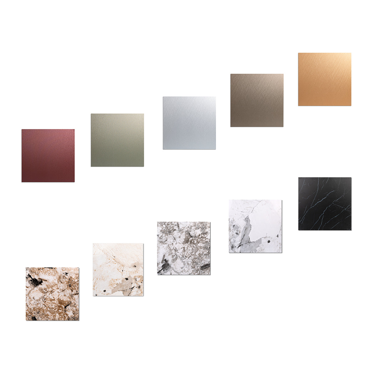 Mostrar panouri cristal carbon, Naimeed M5, 10 Modele