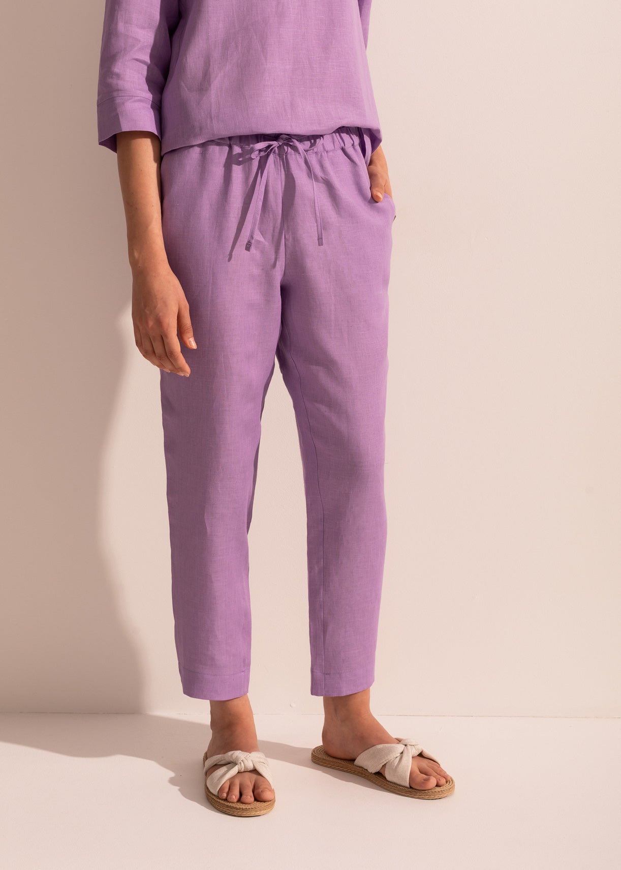 Pantaloni Damă Pure Linen