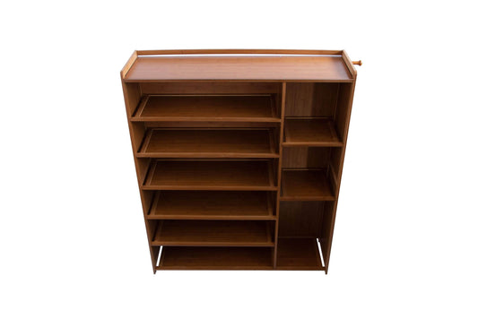Pantofar din bambus, 10 rafturi, 100*119*28 cm, D183