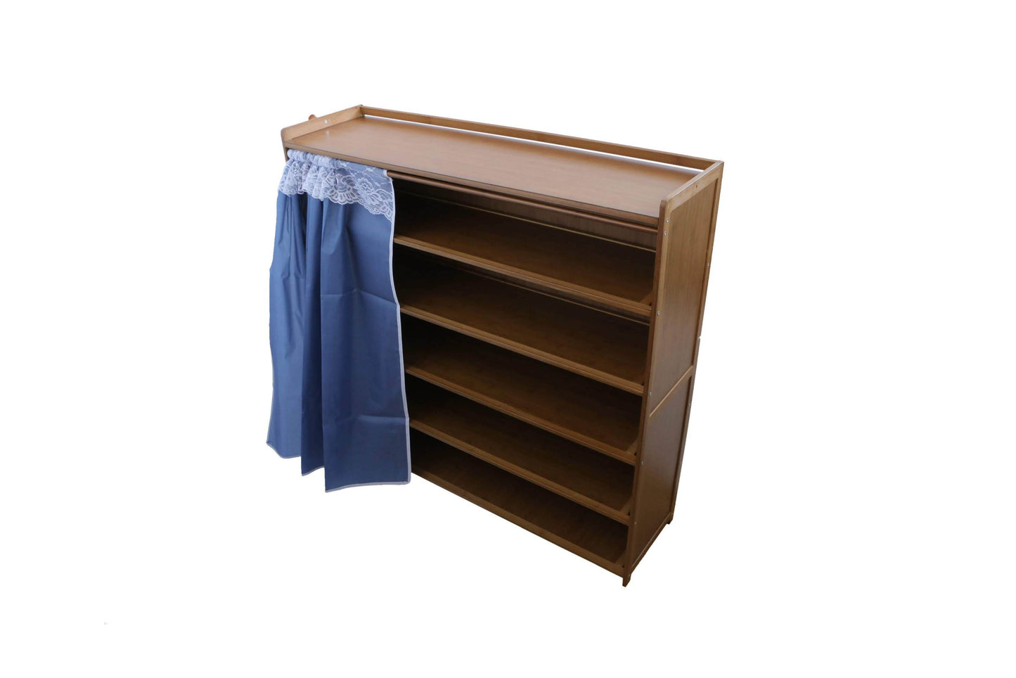 Pantofar din bambus, 6 rafturi, 102*101*28 cm, D188