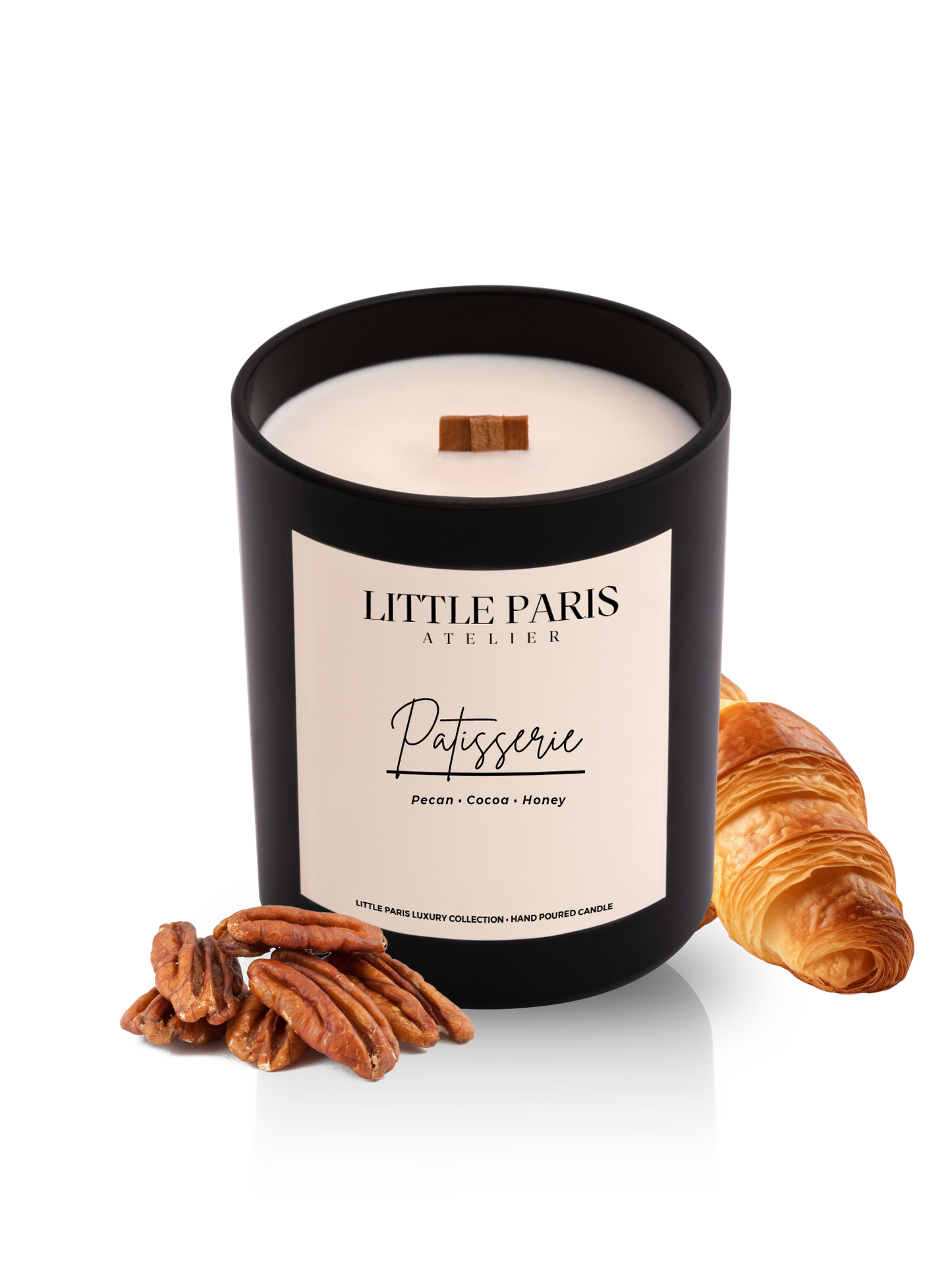 Lumânare parfumată Pâtisserie - Nuci Pecan • Cacao • Miere