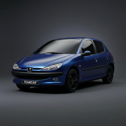 Covorase Tavita Compatibile Peugeot 206 Hatchback (5 usi-1998-2003) Blue