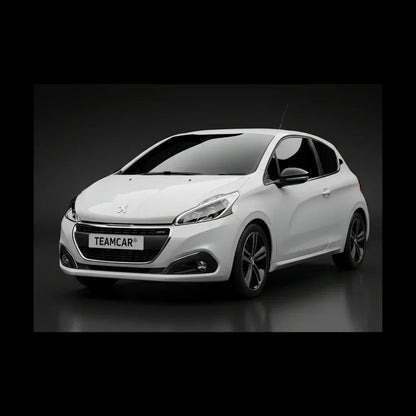 Covorase Auto Tip Tavita Compatibile Peugeot 208 (3 usi,2015-2019) Black