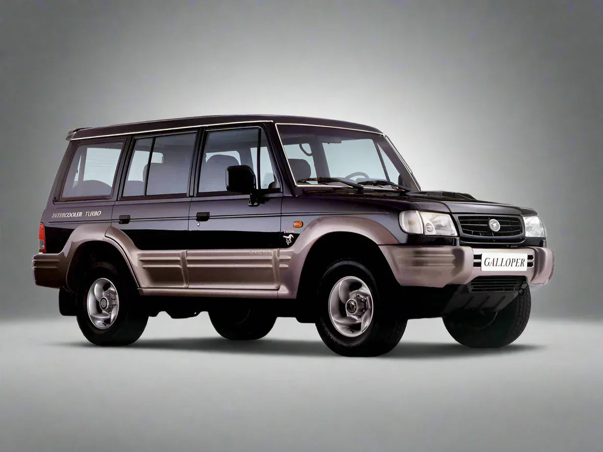 Hyundai Galloper Covorase Auto TeamCar®- Cauciuc Tip Tavita/ Red - 221.ro