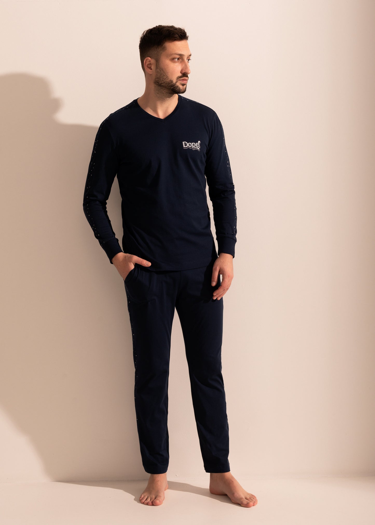 Pijama SLIM Bărbați Abel Bumbac TWIN