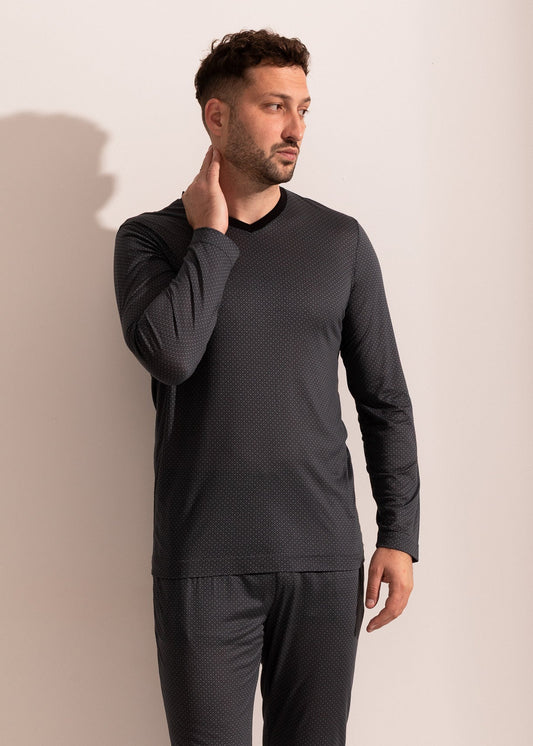 Pijama Bărbați Calvin Micromodal Slim Fit