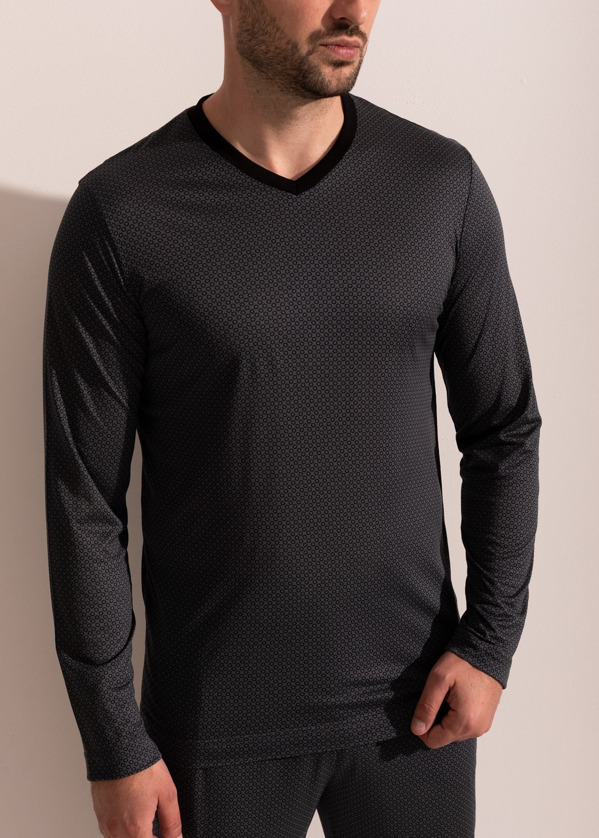 Pijama Bărbați Calvin Micromodal Slim Fit