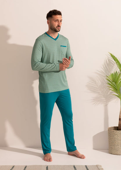 Pijama Bărbați Derek Bambus