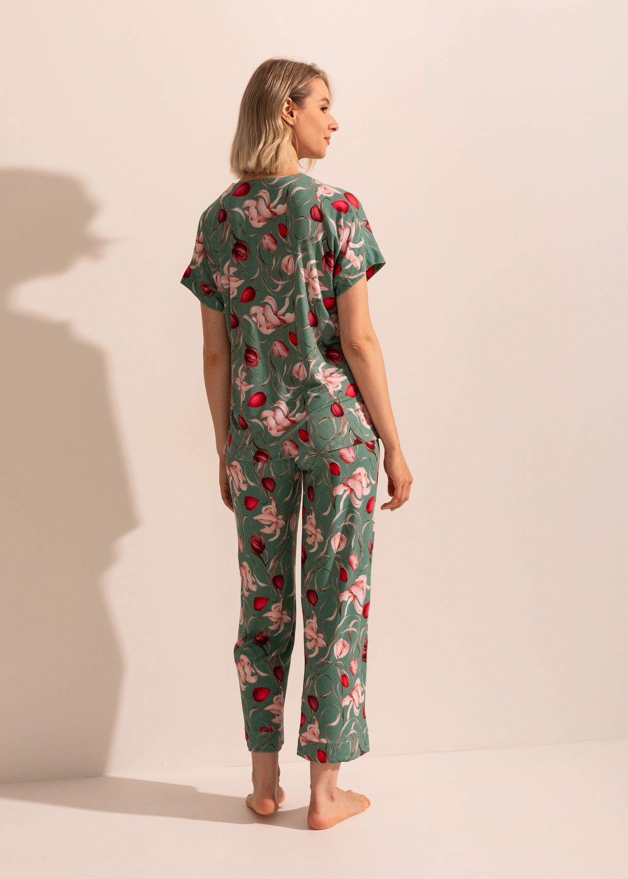 Pijama Damă Flora Modal