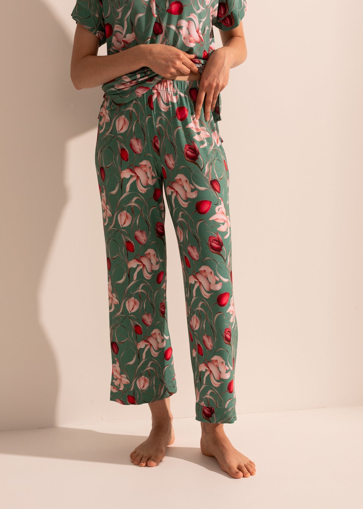 Pijama Damă Flora Modal
