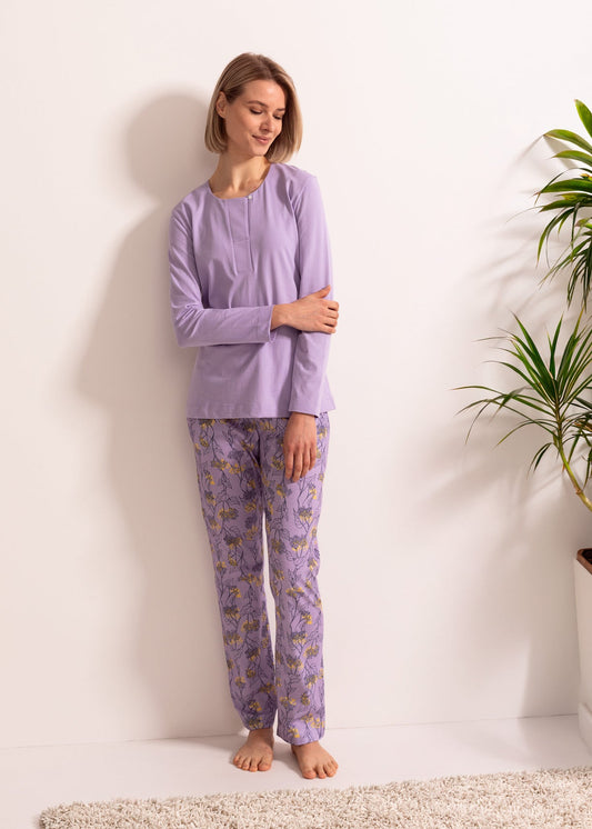 Pijama Damă Malena Bumbac TWIN