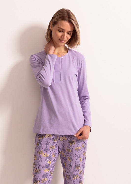 Pijama Damă Malena Bumbac TWIN