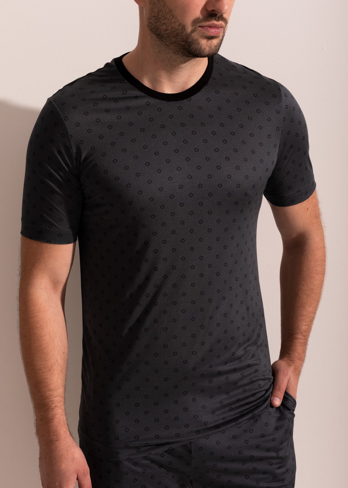 Pijama Bărbați Calvin Micromodal Slim Fit
