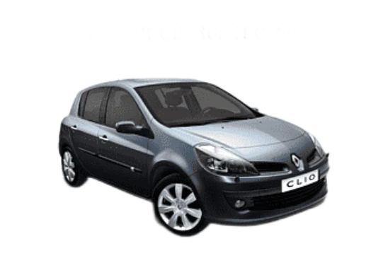 Renault Clio II Covorase Auto TeamCar® Tip Tavita Compatibile Hatchback (1998-2012) Blue