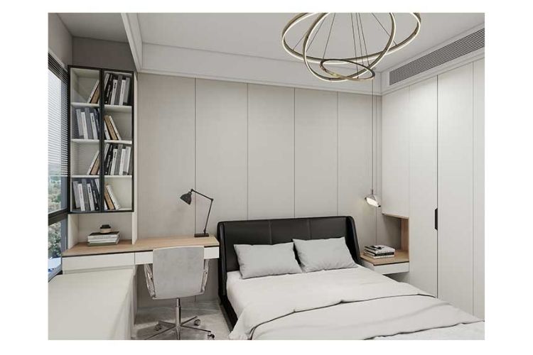 Panou decorativ riflaj WPC, Naimeed D7563,aspect rafinat si montaj usor, 260x61.1x0.9cm, gri