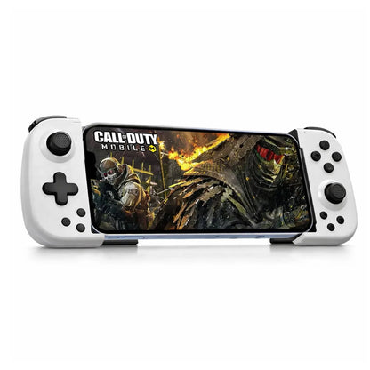 Gamepad Controller Gaming Wireless cu Joystick Hall, Bluetooth 5.0, Alb
