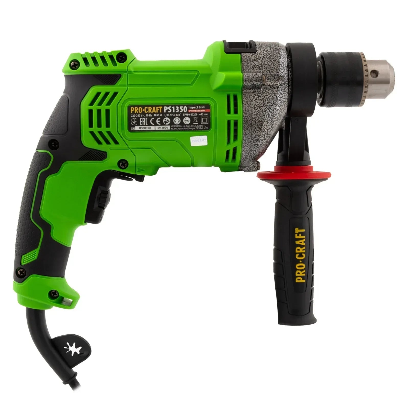 ProCraft PS1350 masina de gaurit cu percutie - 221.ro