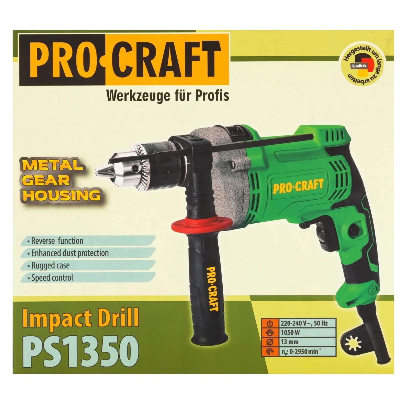 ProCraft PS1350 masina de gaurit cu percutie - 221.ro
