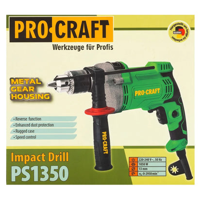 ProCraft PS1350 masina de gaurit cu percutie - 221.ro