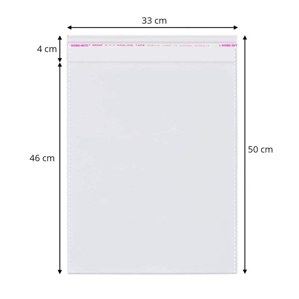 Pungi cu clapetă adezivă - lungimi între 45 și 100cm (set 100 buc)