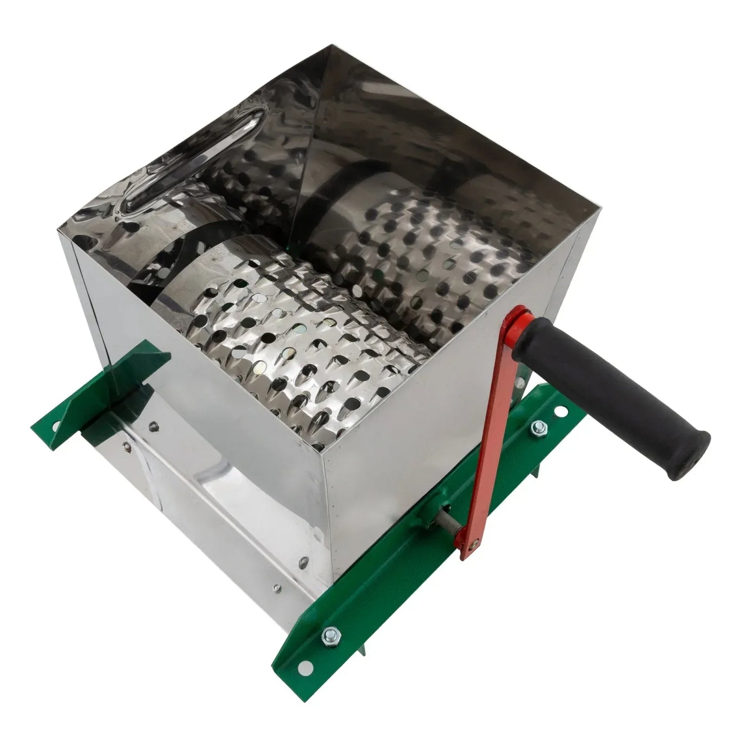 Razatoare fructe Koza-Nova MINI Total Inox cu tambur, manuala, productie Ucraina - 221.ro
