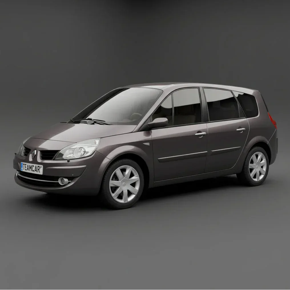 Covorase Renault Grand Scenic II Compatibile 2004-2009 | Silver