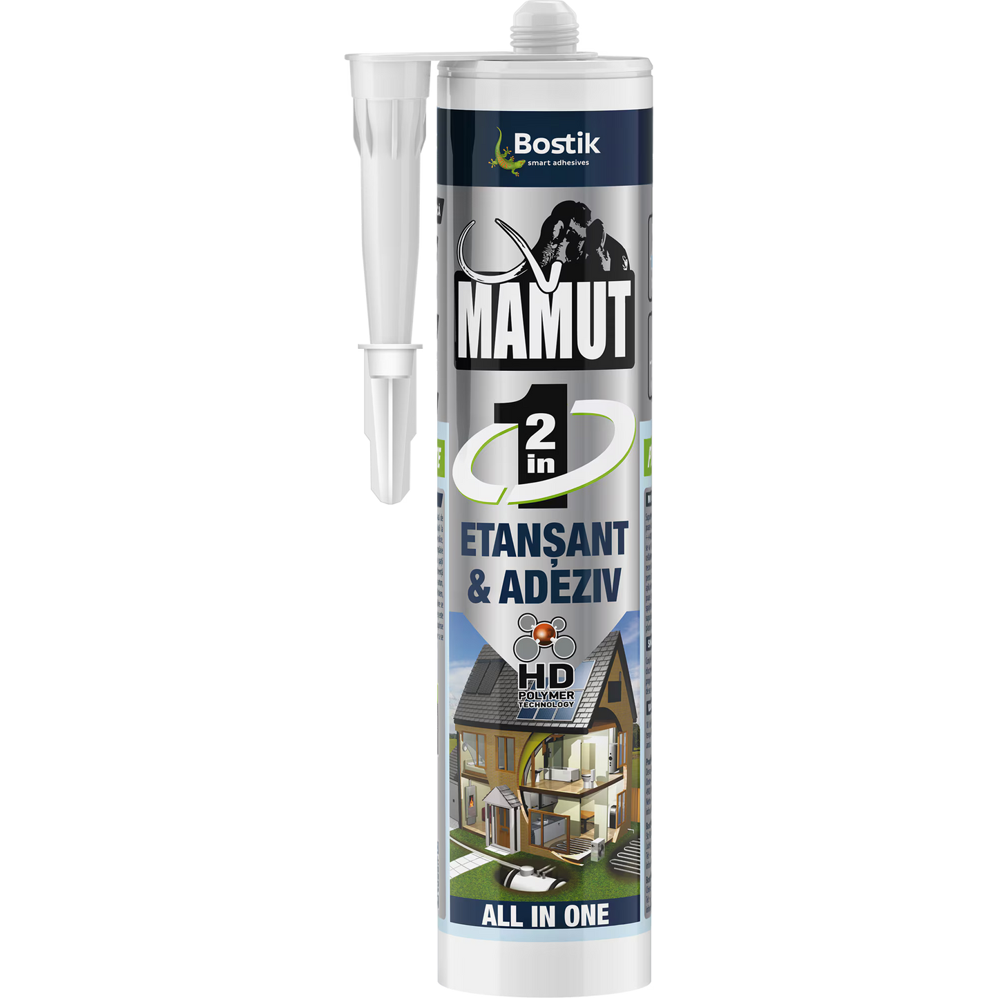 Adeziv si izolant mamut seal universal, alb, 290 ml / D 1184111