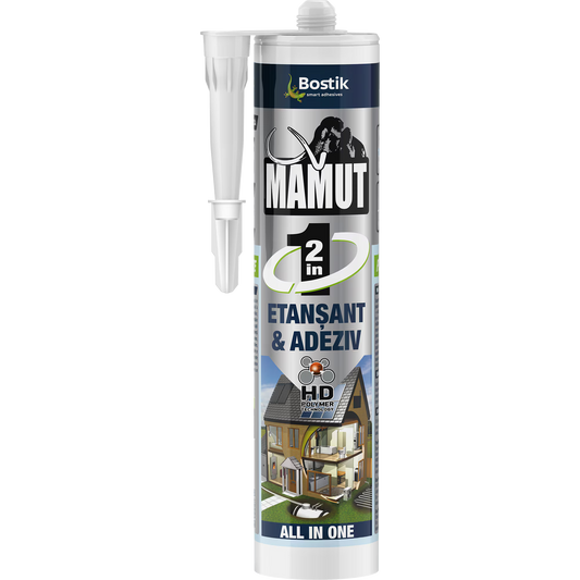 Adeziv si izolant mamut seal universal, gri, 290 ml / D 1184115