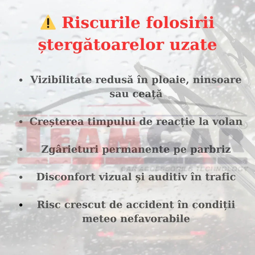 Ștergătoare TeamCar® Opel Corsa C (2000–2006) – Hybrid, Set față - 221.ro