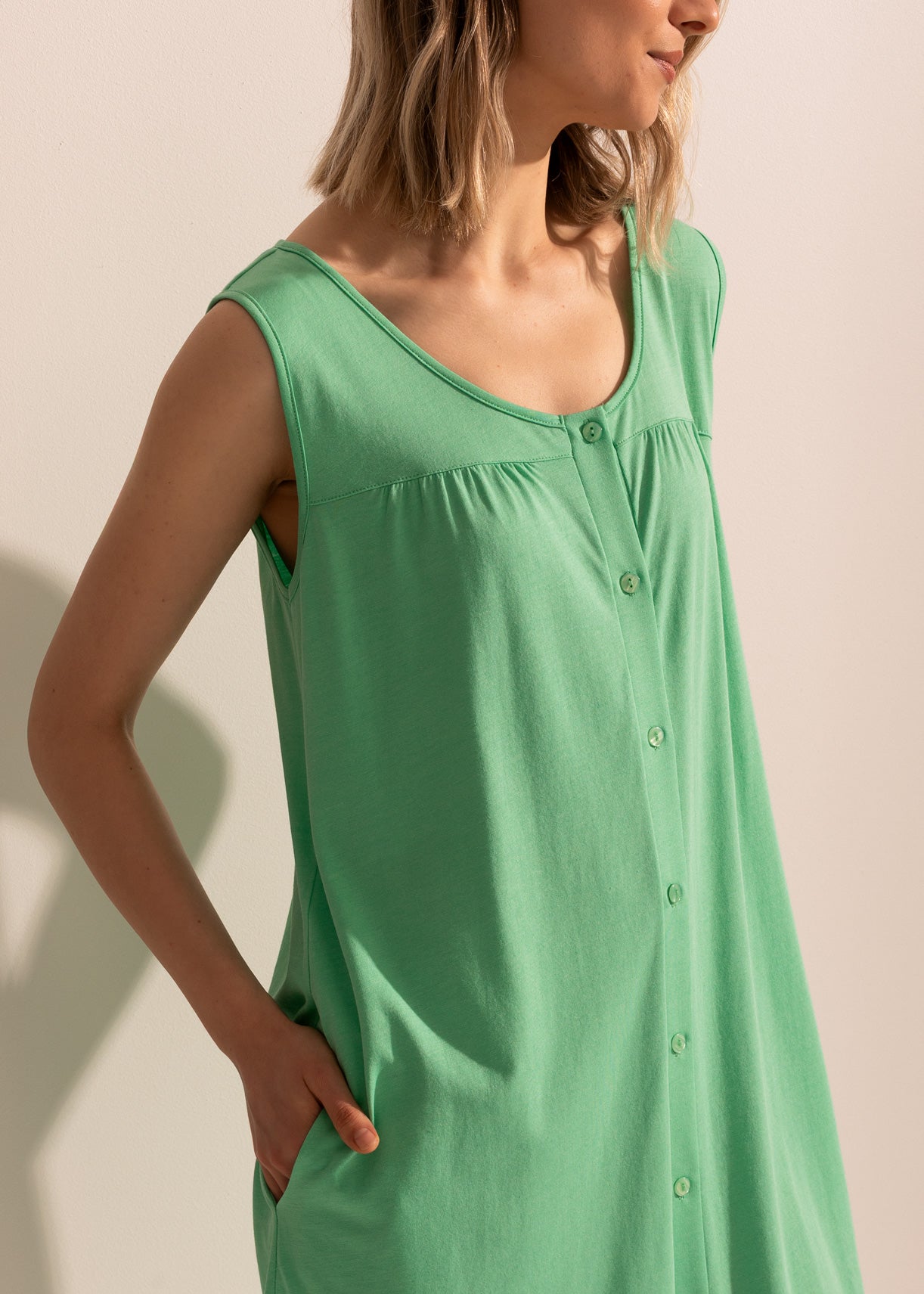 Rochie Adria Modal Verde