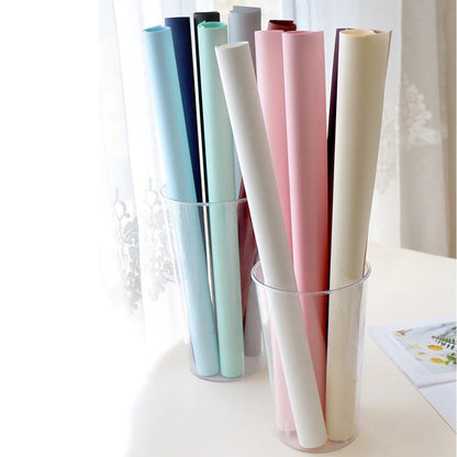 Rolă hârtie de ambalat decorativă uni - mov 58cm x 13.5m
