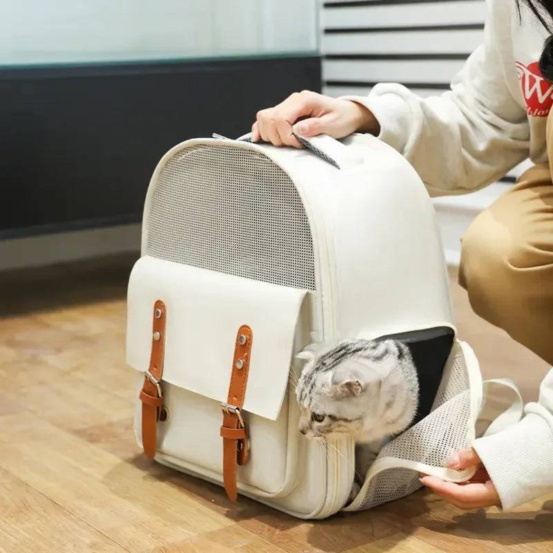 Rucsac transport cu fereastra discreta