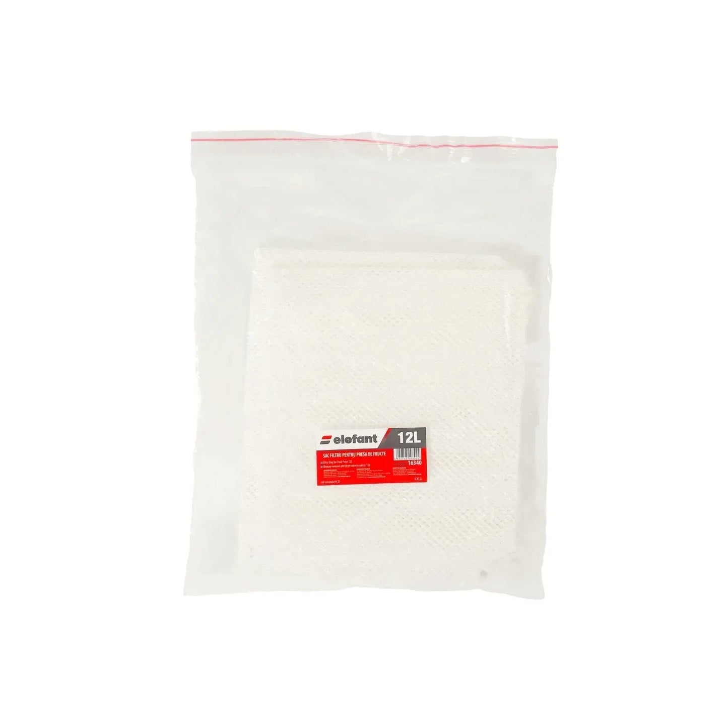 Sac filtru pentru presă de fructe 12L - 221.ro